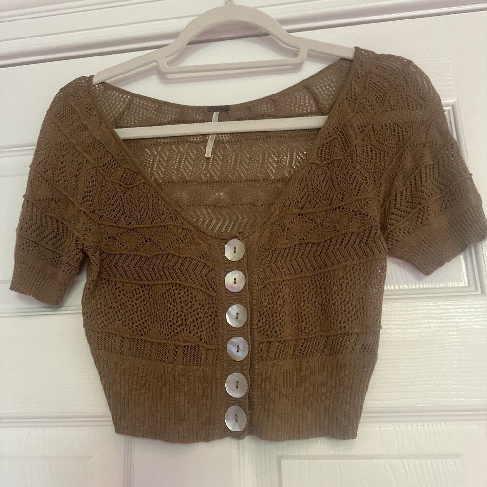 Free People knit cardi - Picture 2 of 7